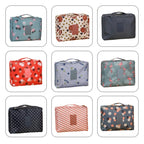 Women's Waterproof Makeup & Toiletries Travel Bag | Portable Cosmetic Organizer, Hanging Shower Pouch