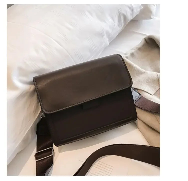 Fashion Women Crossbody Bag PU Leather Small Shoulder Messenger Handbag for Travel
