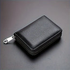 Ultra-Thin RFID Zipper Wallet