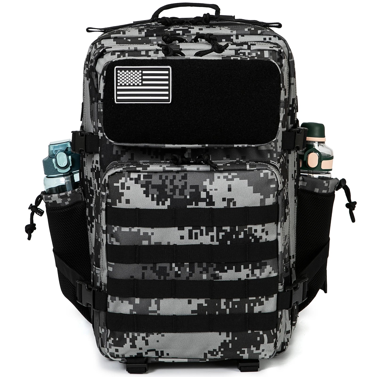 45L Tactical Backpack for Men  Outdoor camping equipment back pack Hiking Survival Rucksack travel backpacks School Bag