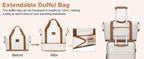 KONO 4/5/6-piece beauty case box cosmetics case hand luggage toilet bag travel bag luggage set