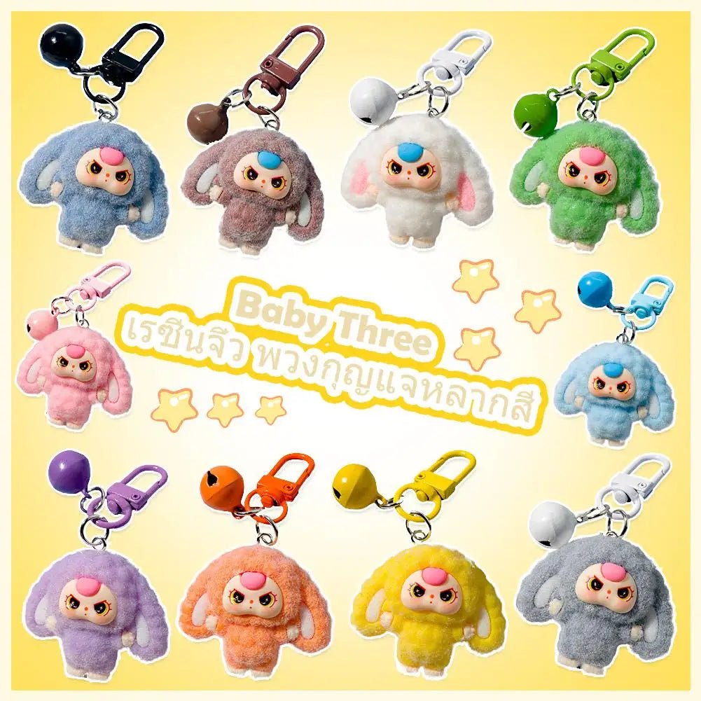 Anime Flocked Dora DIY Decorative Pendant KeyChain Backpack Decor Cute Cartoon Schoolbag Pendant Boys And Girls Gifts