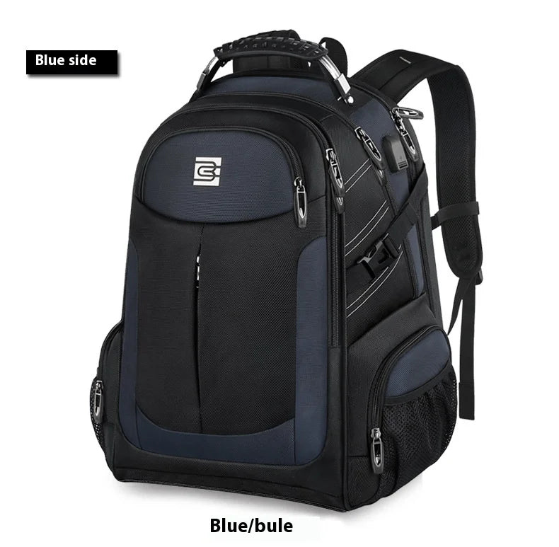 BrunoCavalli Men's Laptop Backpacks For 17 Inch Fashion Women Travel Bag Waterproof School Backpack Large Capacity Men Bagpack