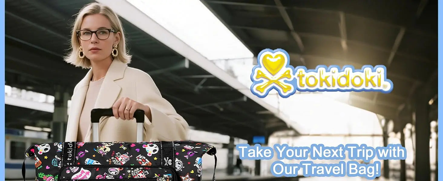 Tokidoki Unicorn Duffle Bag 40L Capacity