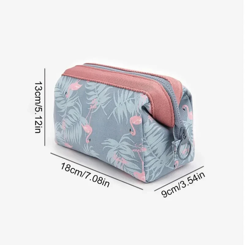 Flamingo Makeup Bag