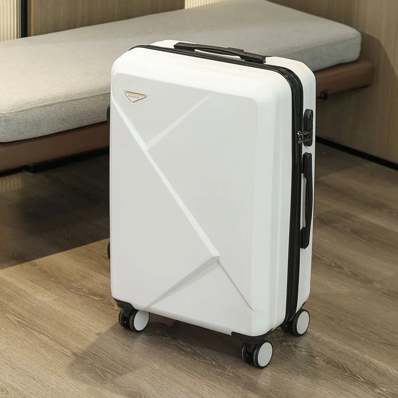 Irregular Z 20/24/28 Inch Carry-on Luggage Suitcase Abs Spinning Wheels with Combination Lock Lightweight Luggage