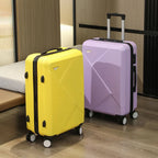 Irregular Z 20/24/28 Inch Carry-on Luggage Suitcase Abs Spinning Wheels with Combination Lock Lightweight Luggage