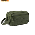 HOMEFISH Tactical Toiletry Bag For Men Hygiene Bag Tool Molle Pouches Small Dopp Kit Mens Shaving Kit Travel shower Makeup