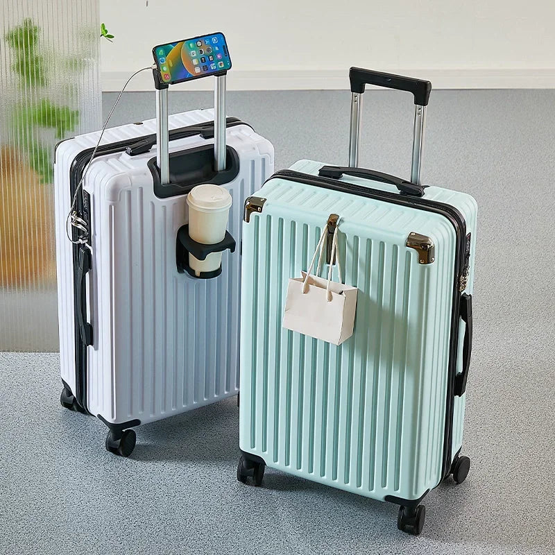 Fashion Luggage Travel Bag 20/24inch Luggage Suitcase Combination Lock Suitcase