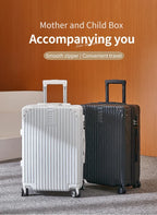100% Aluminum Magnesium Alloy Travel Luggage Trolley Luggage 20 22 24 26 28 Inch Trolley Luggage Carry-On Luggage With Cup Holde