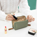 Portable Waterproof Women Makeup Bag Cosmetic Bag Coin Pouch Storage Bag Mini Lipstick Bag Small Bag Toiletry Bag Organizer Case