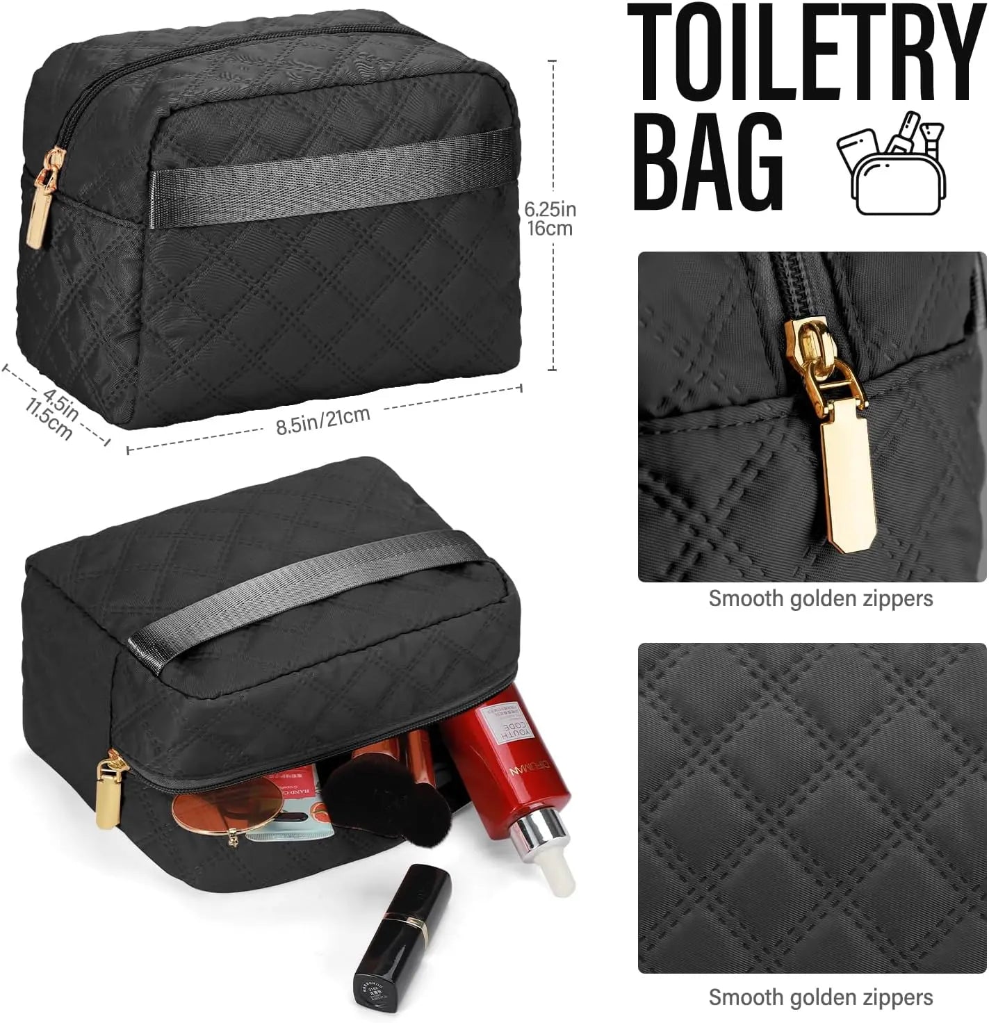 Large Travel Duffle Bag for Women,Carry on Overnight Bag Weekender Bags with Toiletry Bag with Shoe Compartment