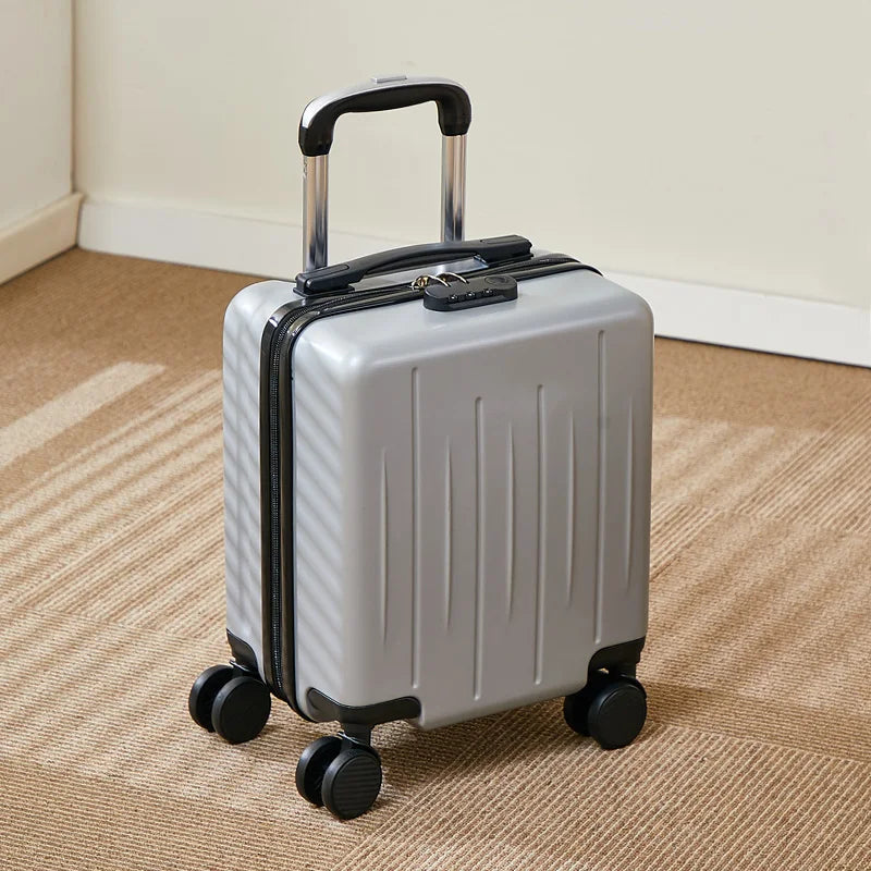 Small Luggage Travel Bag 14 Inches Luggage Travel Luggage with Cup Holder and Hook