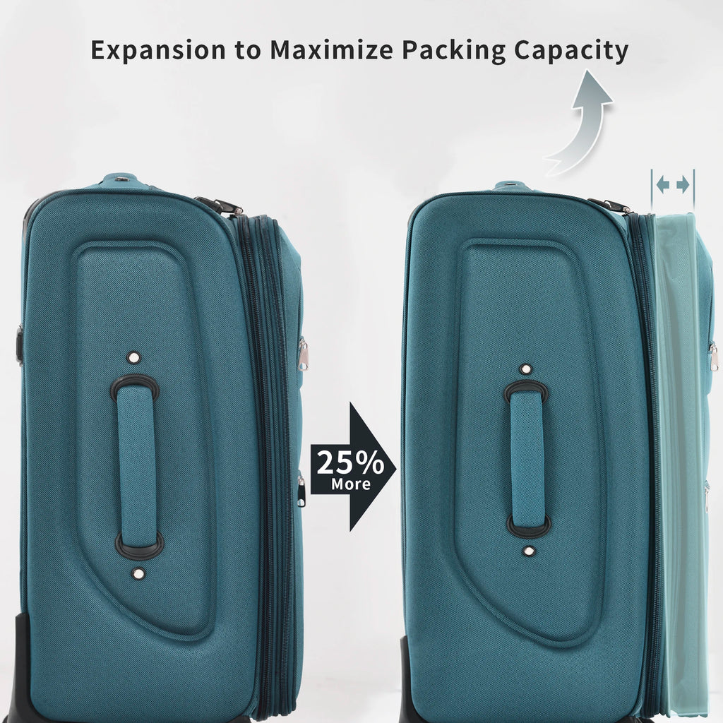 3-Piece Softside Luggage Set