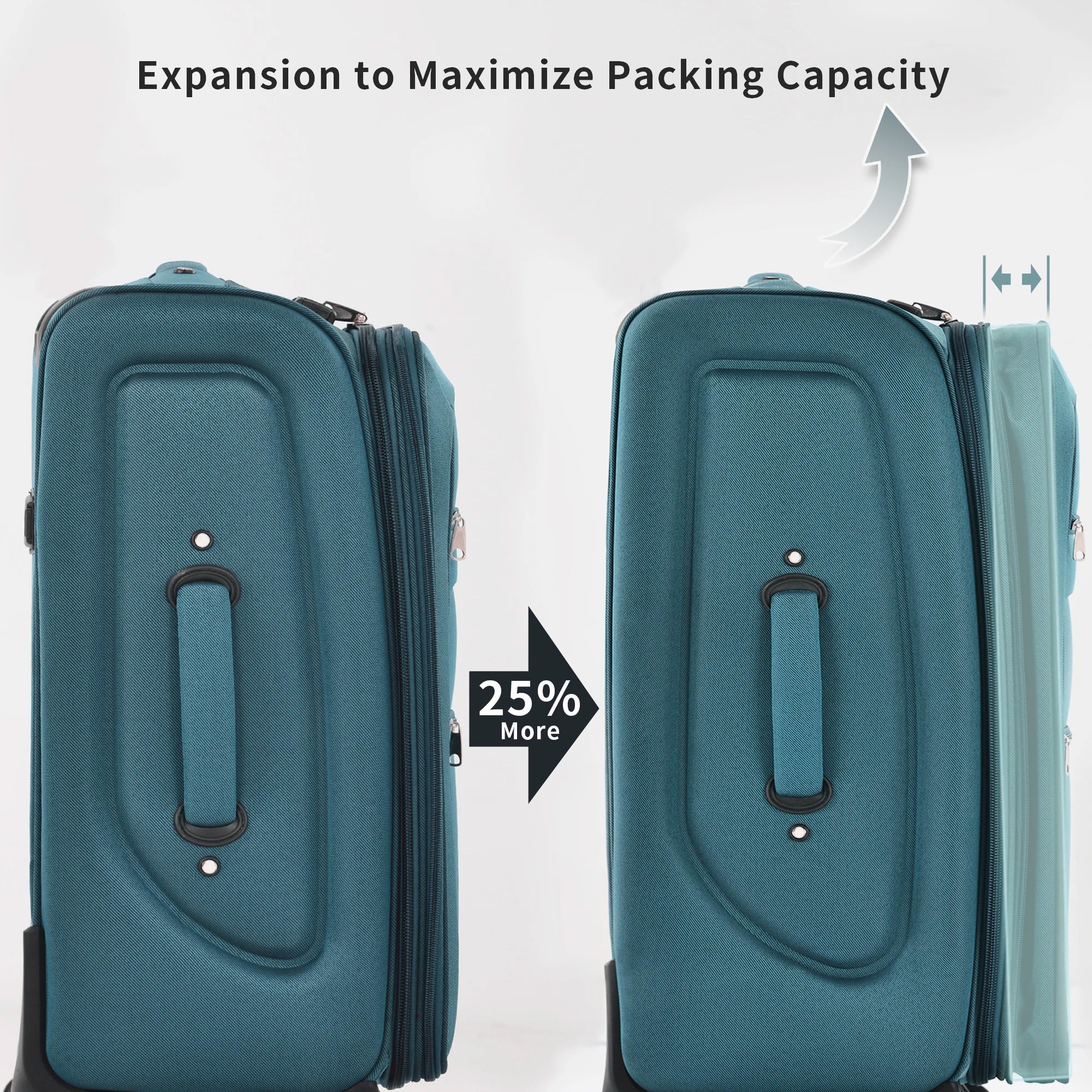 3-Piece Softside Luggage Set