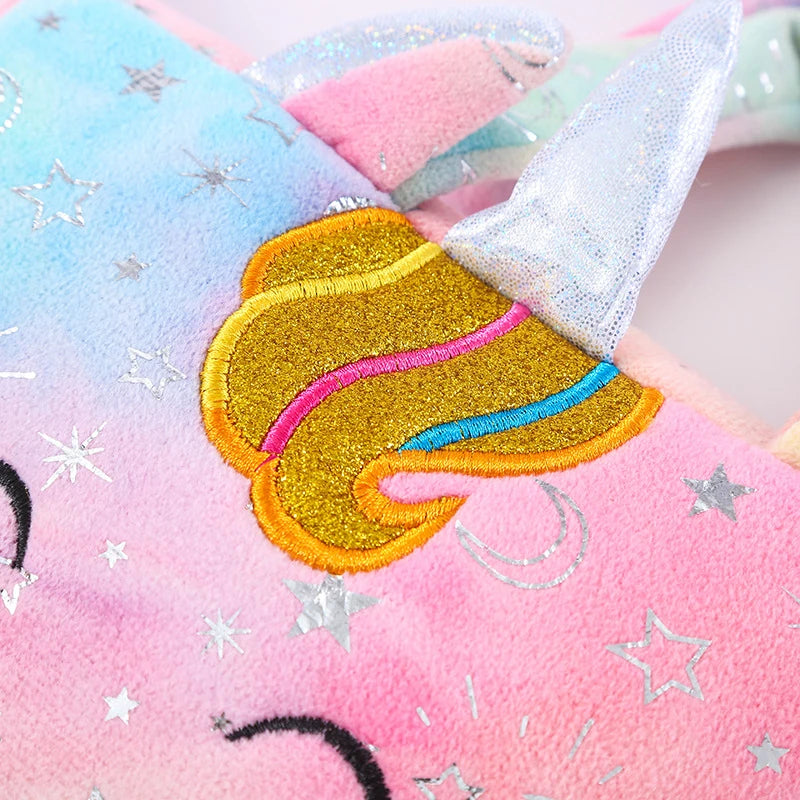 Plush Unicorn Shoulder Crossbody Bag