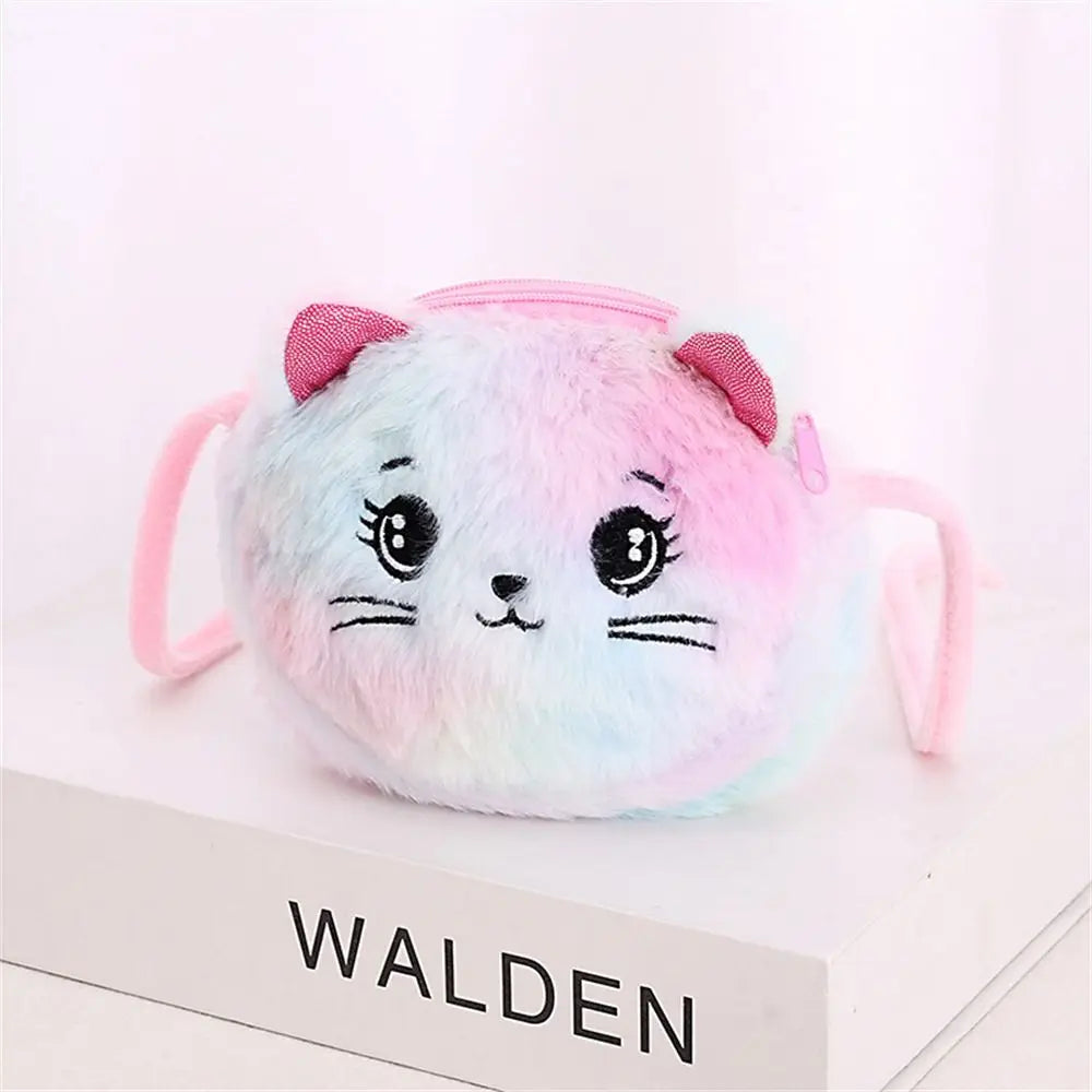 Rainbow Cat Messenger Shoulder Bag for Kids
