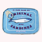 Canned Sardines Style Storage Bag Cute Bath Travel Bag Creative Portable Fashion Zipper Multi-function Soft for Weekend Vacation