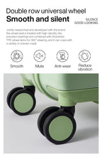 Mixi Puristic Design Travel Luggage Rolling Wheel Hardside Women Suitcase Men Trolley Case 16 20 Carry On/Big 22 24 26 28 Inch