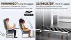 Mixi Patent Design Aluminum Frame Suitcase Carry On Rolling Luggage Beautiful Boarding Cabin 18 20 24 Inch M9260