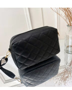2025 tassel women's small crossbody bag trend diamond grid embroidery camera women's shoulder bag fashion chain crossbody bag