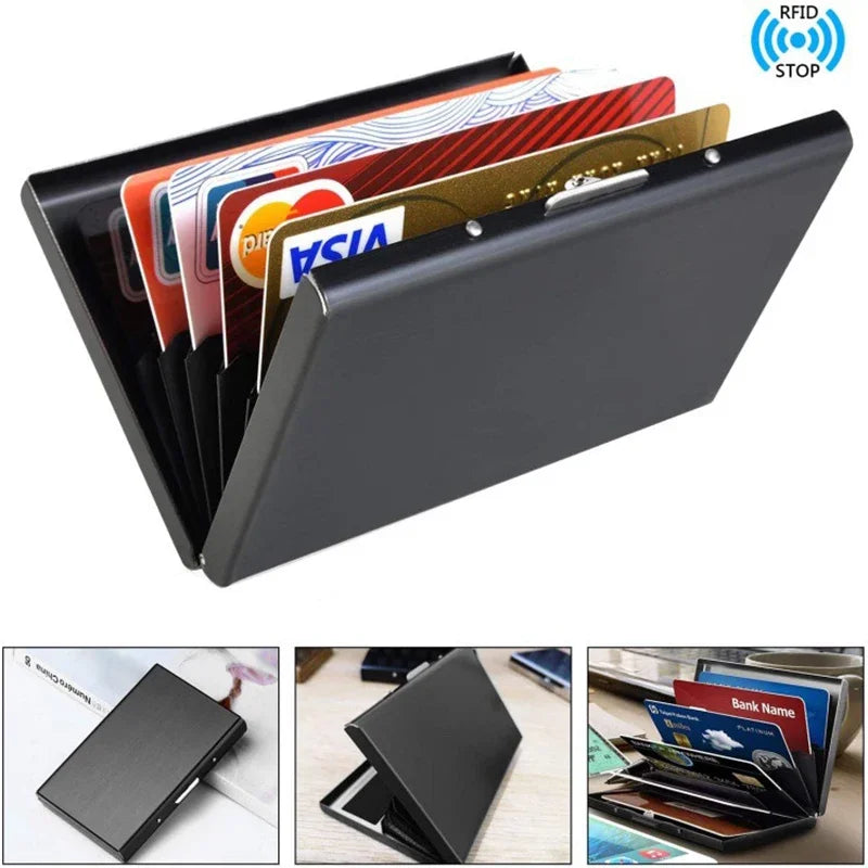 Slim RFID Card Holder Wallet