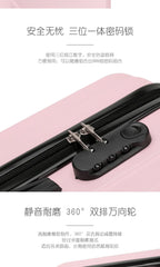 Irregular Z 20/24/28 Inch Carry-on Luggage Suitcase Abs Spinning Wheels with Combination Lock Lightweight Luggage