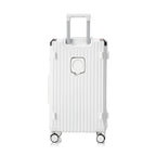 Luggage 20 inch |Cup Holder/Waterproof multifunctional Suitcase Hand Carry Large Capacity Universal Wheel Simple Suitcase