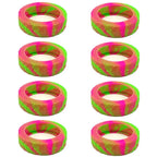 8pcs Travel Luggage Caster Shoes Silicone Suitcase Wheels Protection Cover Reduce Noise Trolley Box Casters Cover