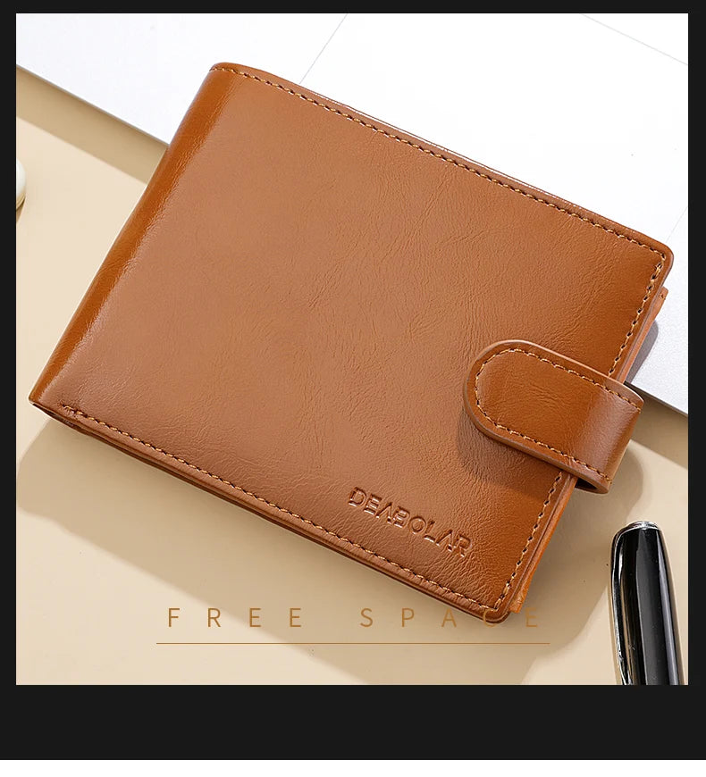 Men's Wallet Large Capacity Multi-Function Wallet