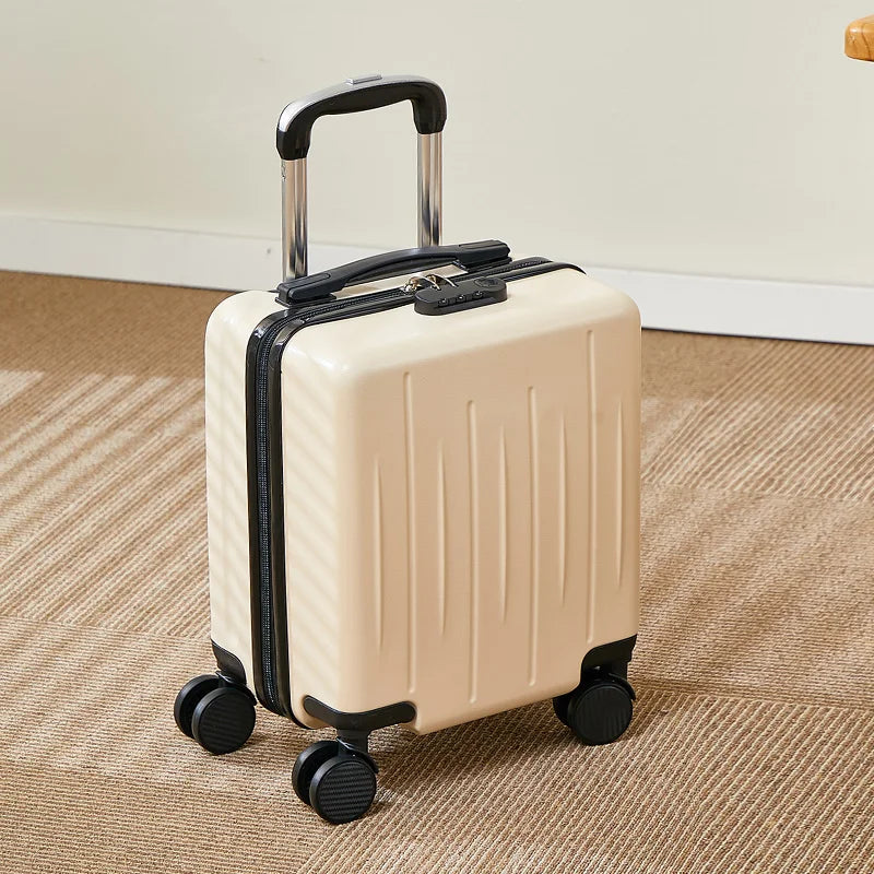 Small Luggage Travel Bag 14 Inches Luggage Travel Luggage with Cup Holder and Hook