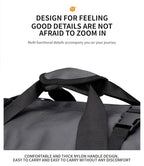 Travel Bag, Large Capacity Handbag, Portable Outdoor Carry-On Luggage, Wheeled Travel Bag, Convenient and Practical Unisex Travel Bag