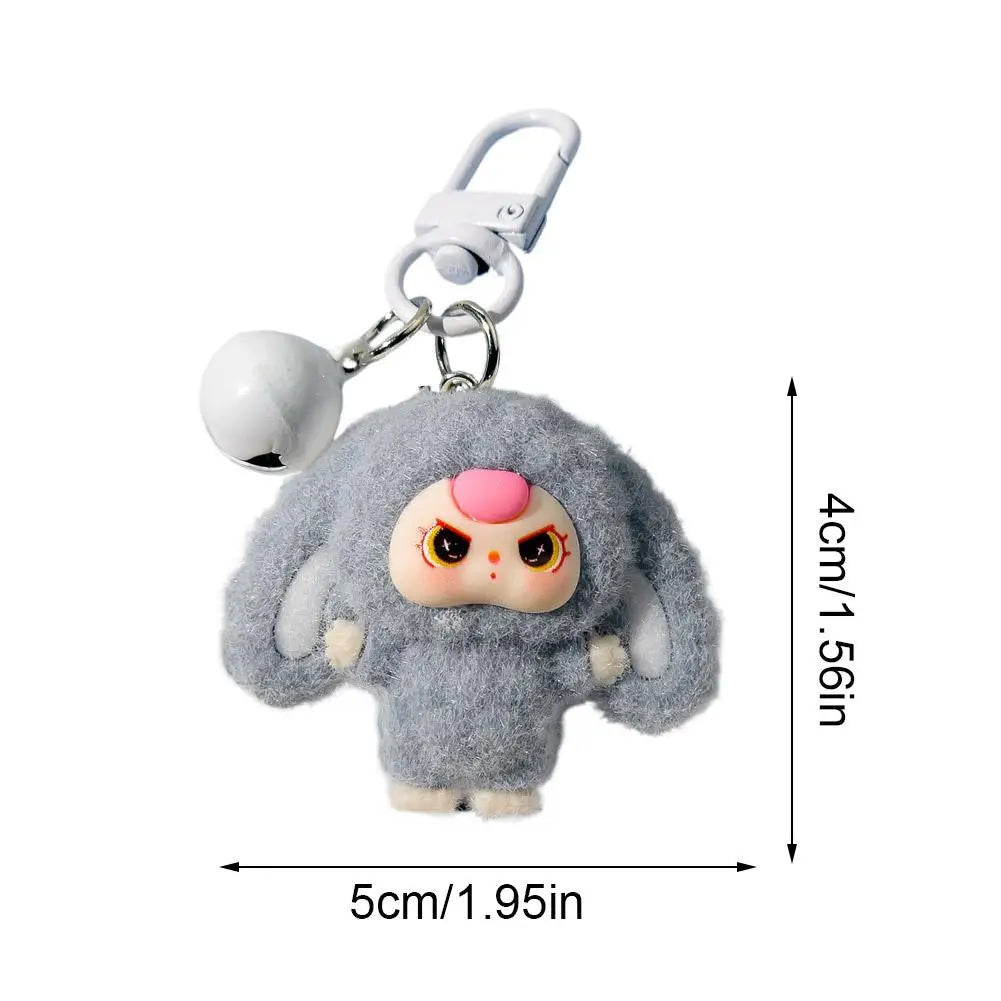 Anime Flocked Dora DIY Decorative Pendant KeyChain Backpack Decor Cute Cartoon Schoolbag Pendant Boys And Girls Gifts