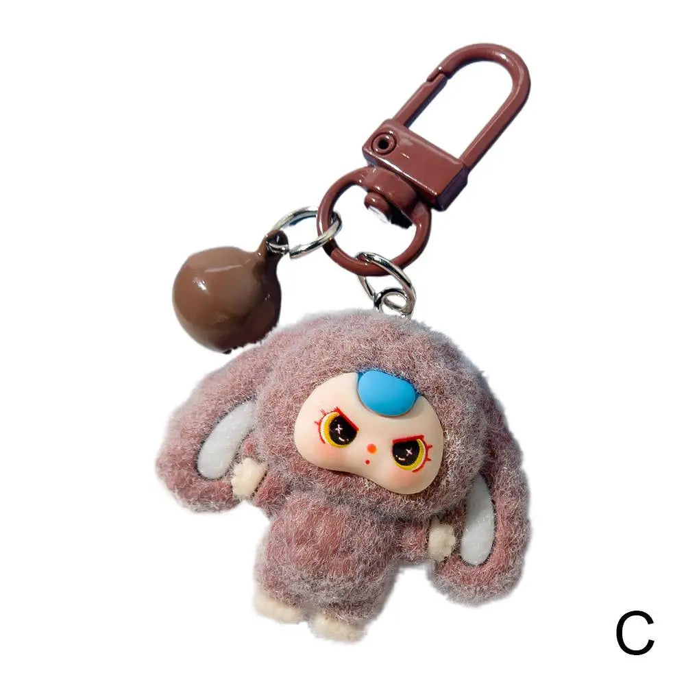 Anime Flocked Dora DIY Decorative Pendant KeyChain Backpack Decor Cute Cartoon Schoolbag Pendant Boys And Girls Gifts