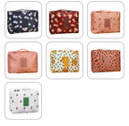 Women's Waterproof Makeup & Toiletries Travel Bag | Portable Cosmetic Organizer, Hanging Shower Pouch