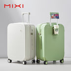 Mixi Carry-On Hardshell Luggage with Cup and Phone Holder with Spinner Wheels (20, 24, or 26")