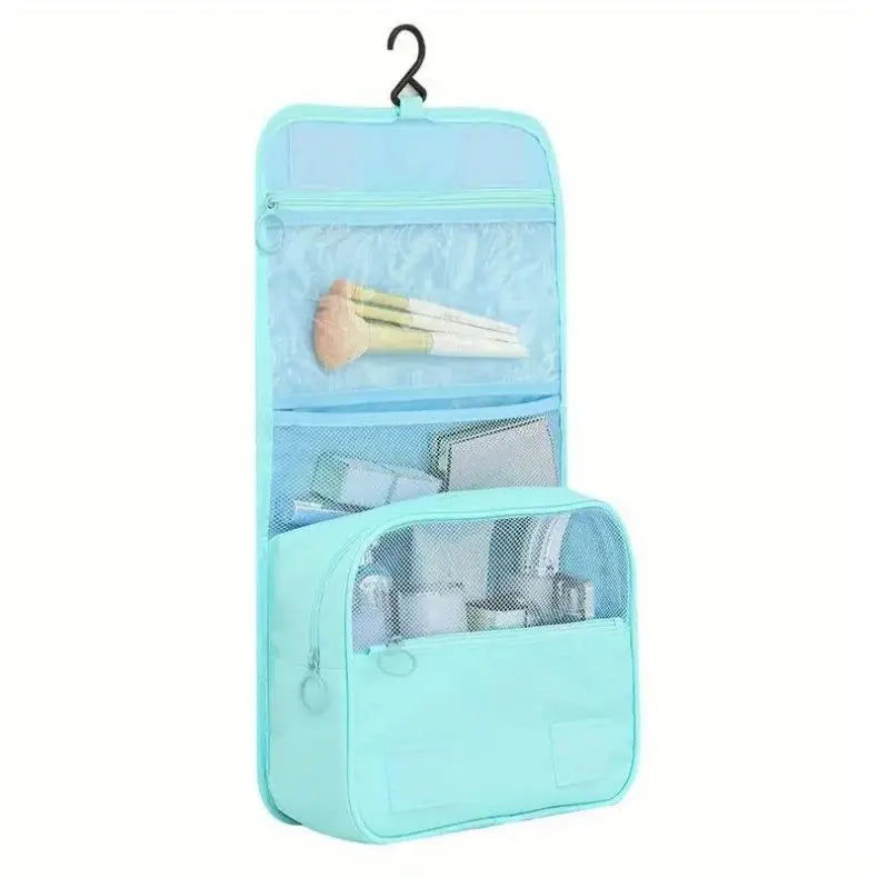 Travel Makeup Bag Waterproof Toiletries Organizer High Quality Women Neceser Bathroom Hook Wash Pouch Hook Makeup Storage Bag