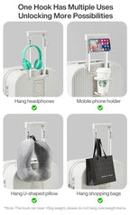 Mixi New Design Suitcase Carry On Luggage with Cup Phone Holder Hard Shell Rolling Luggage PC Spinner Wheels Trolley Case