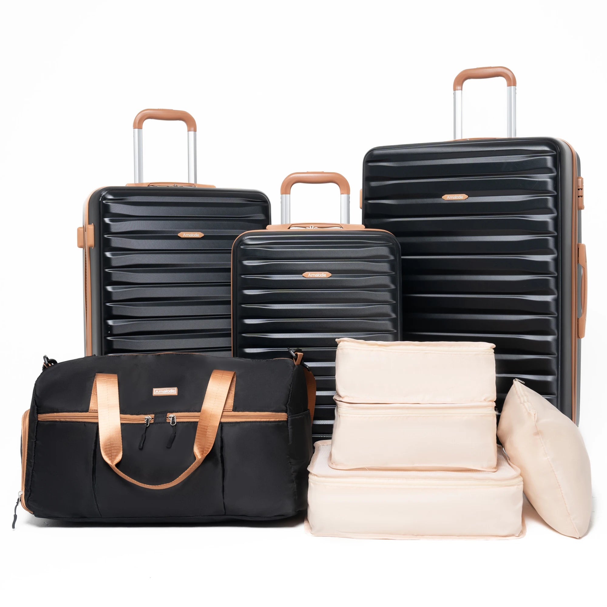 3-Piece ABS Luggage Set