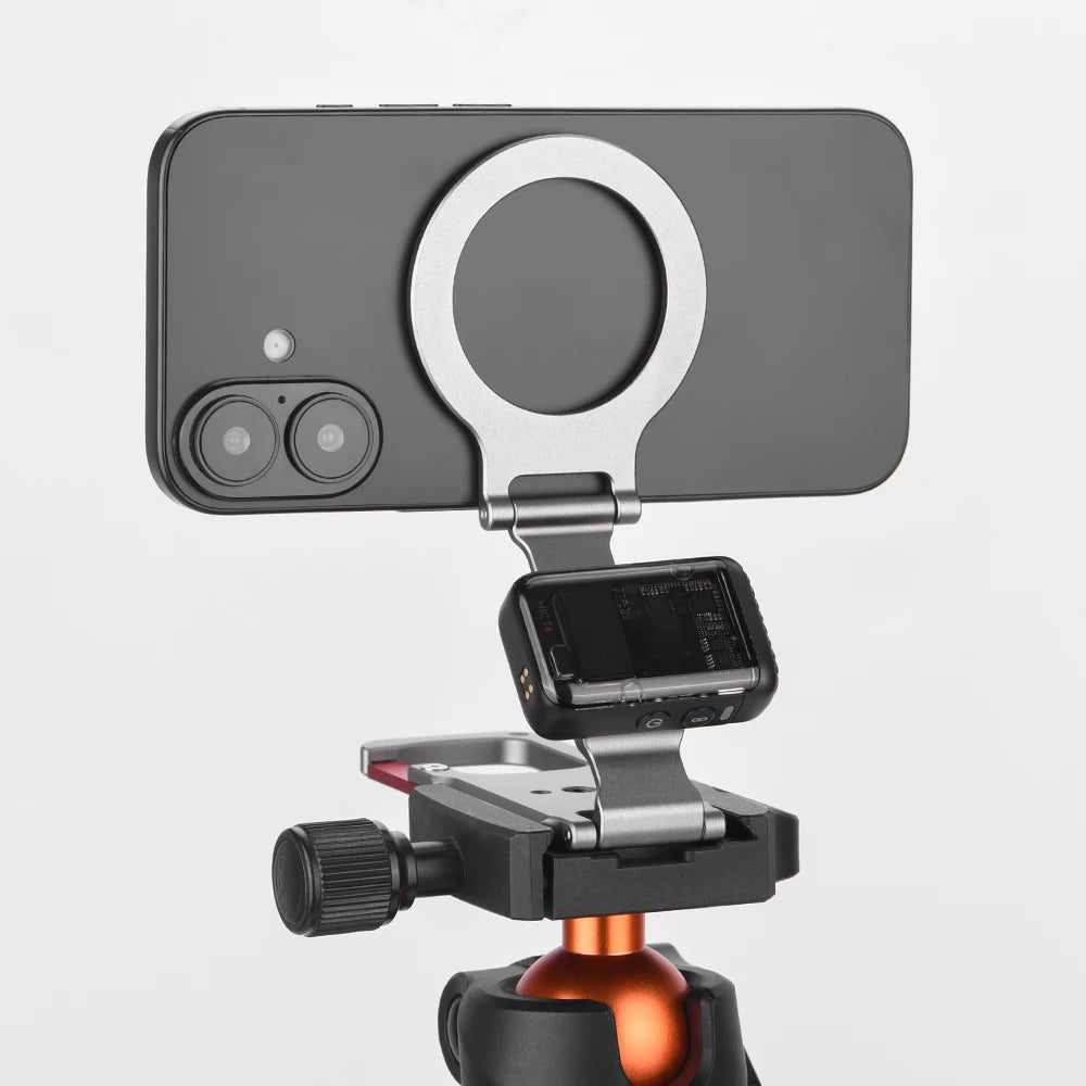Magnetic Phone Holder Carabiner Mount Bracket for  iPhone 17 16 15 Compatible with Magsafe Desktop Base Vlgo Handle Travel Stand