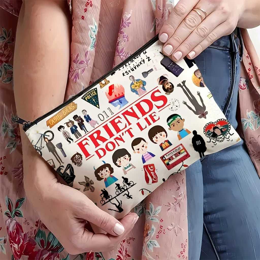 Cute Print Zipper Bag for Women