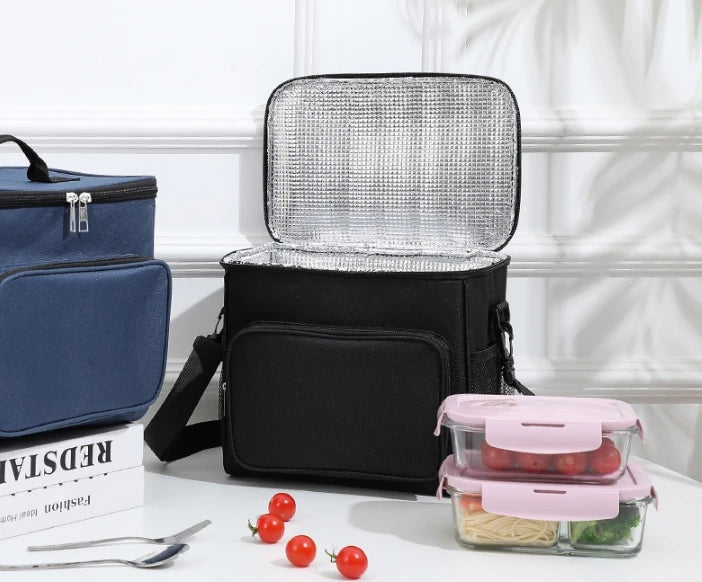 Insulated Lunch Bag Large Lunch Bags For Women Men Reusable Lunch Bag With Adjustable Shoulder Strap Insulated Lunch Bag Large L
