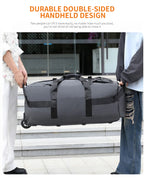 Travel Bag, Large Capacity Handbag, Portable Outdoor Carry-On Luggage, Wheeled Travel Bag, Convenient and Practical Unisex Travel Bag