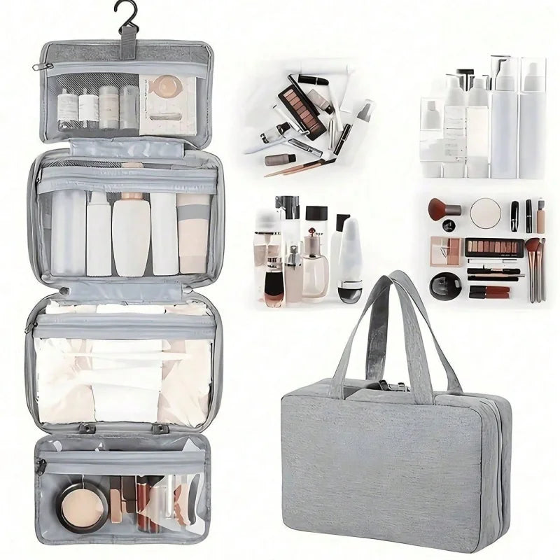 Women's travel toiletries for men-Portable hanging storage bag cosmetic bag suitable for cosmetic travel accessories essentials