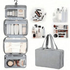 Women's travel toiletries for men-Portable hanging storage bag cosmetic bag suitable for cosmetic travel accessories essentials