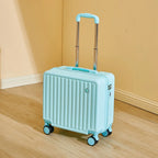 18 inches Travel Luggage Airline Cute Suitcase Password Box Silent Wheel Lightweight Chassis Mounted Universal