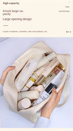 Portable Travel Cosmetic Bag Women Transparent Makeup Bag Large-Capacity Bath Wash Bags Multifunction Waterproof Storage Case