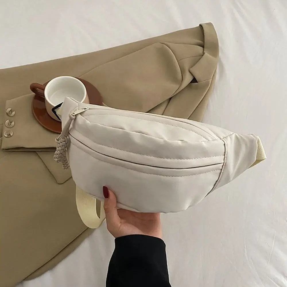 Ladies Canvas Crossbody Bag / Sling Waist Pack