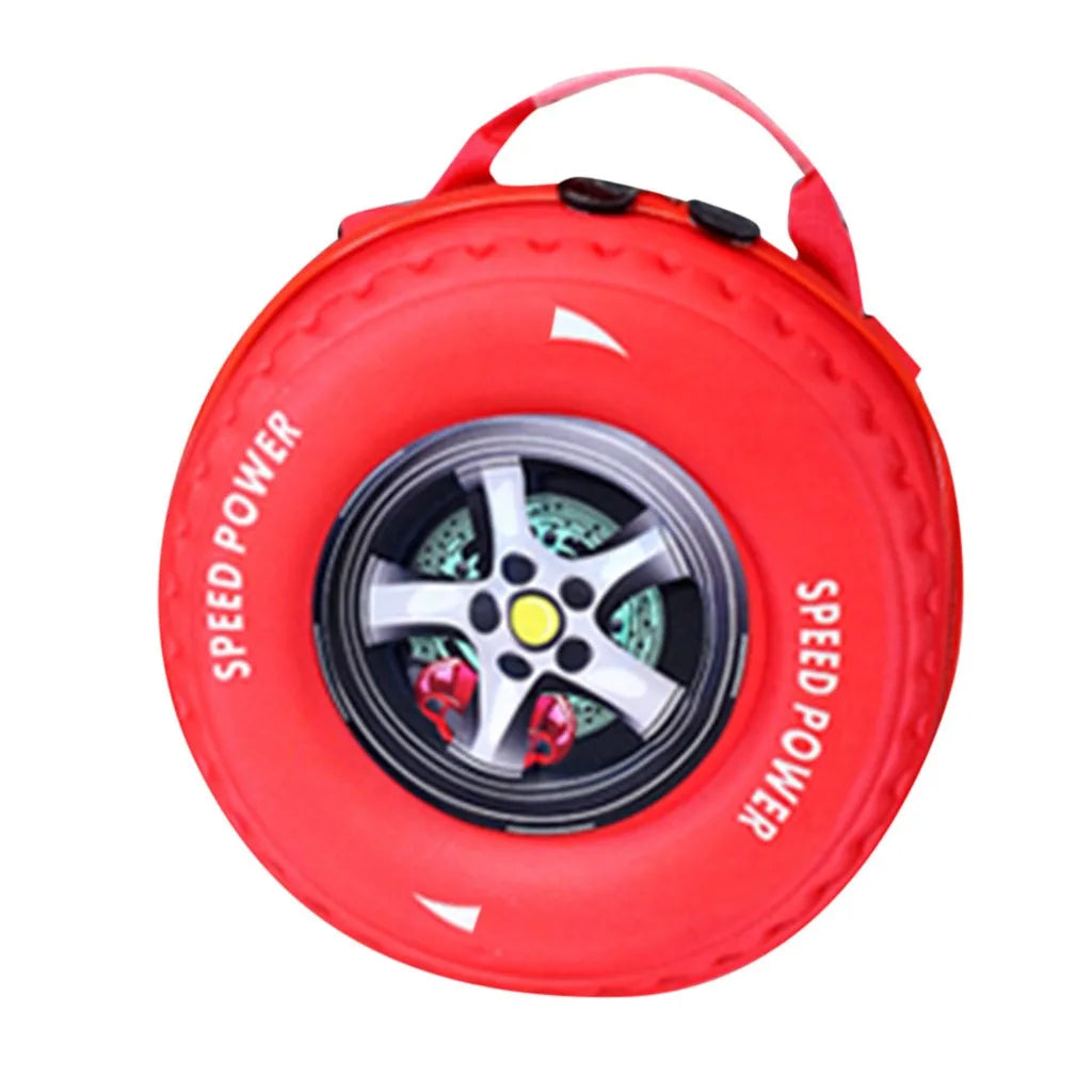 Lovely Kids Small Backpack 3d Car Tire Children Schoolbag Wheel Kindergarten Bag Age 3-5 Boy Girl Toddler Kawaii School Bag