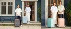 Travel Luggage Suitcase Set, Expandable Lightweight Carry on Suitcase with Duffel Bag,Toiletry Bag,TSA Lock,Spinner Wheels